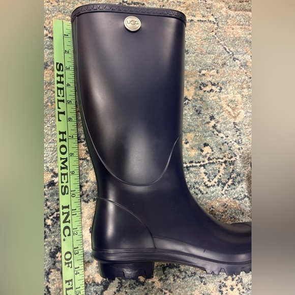 UGG Shelby Matte Navy Blue Rain Boots, Women’s size 7, NWOT - Picture 4 of 4